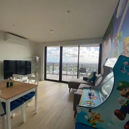 Nintendo Theme-Adelaide Cbd-King Bed-Gym-Bbq Exterior photo